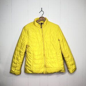 Jerwoily Kids Yellow Jacket Size XL Lightweight Zip Front